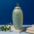 Ornate Baroque Decorative Ceramic Vase And Showpiece - Small
